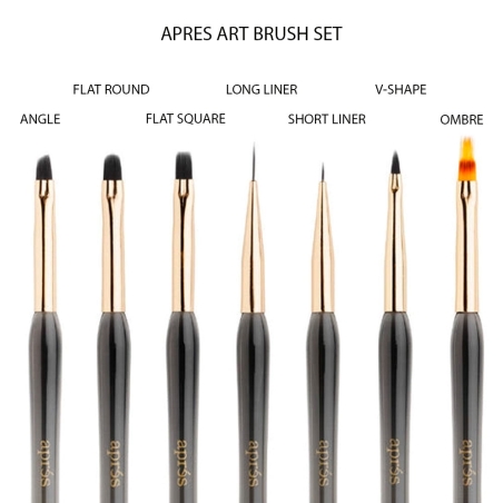 APRES ART BRUSH SET PINCEAUX