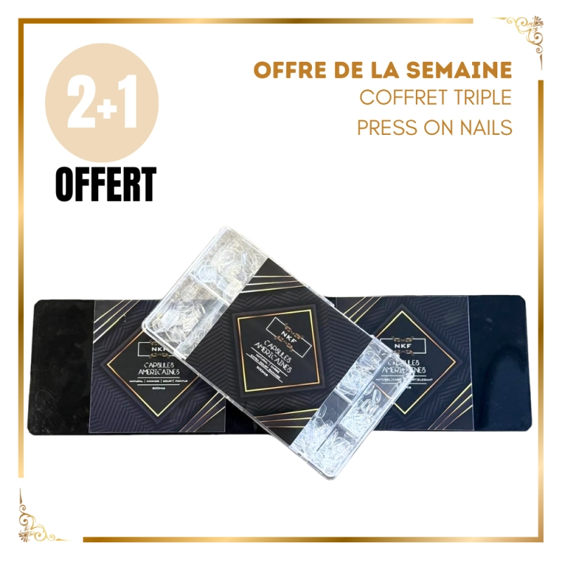 Coffret Triple PRESS ON...