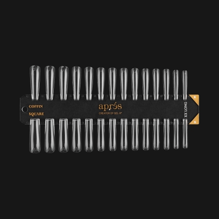 Gel-X Tip Swatch Sculpted Coffin / Square XX Long
