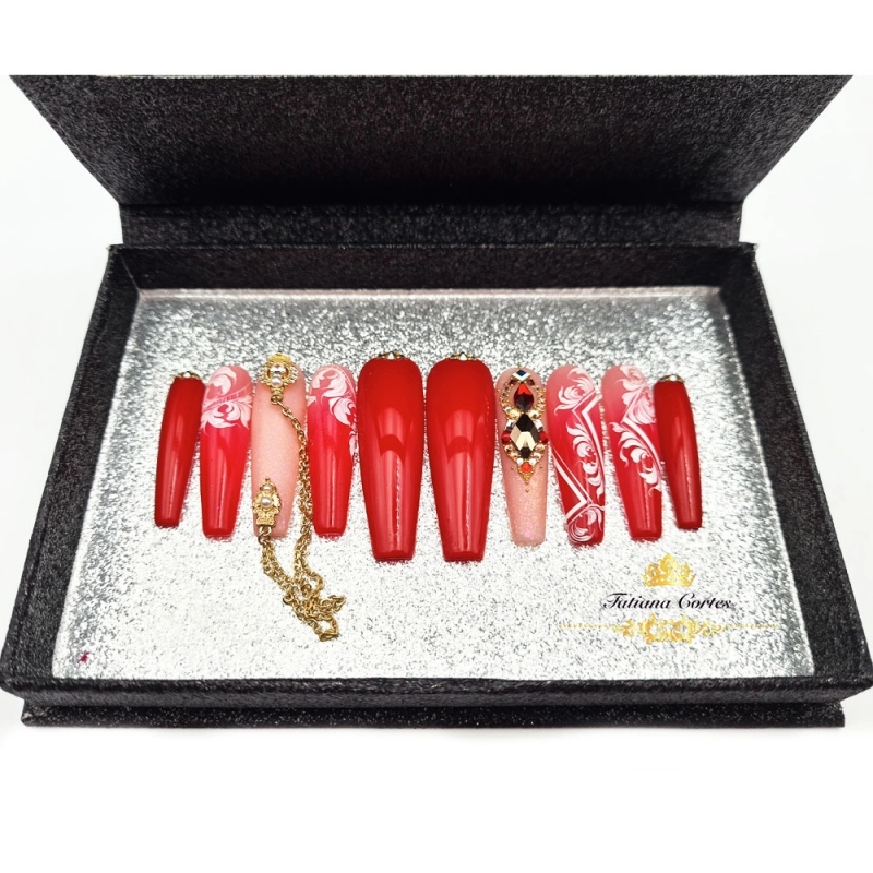 KIT PRESS ON ROUGE PASSION