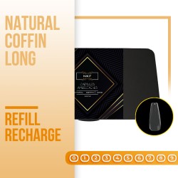 Refill/Recharge Capsules Americaines NKF Natural Coffin Long