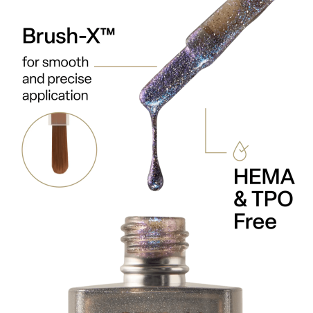 Dark Night - CE07, 10ml Astral Gel Couleur Apres Nail