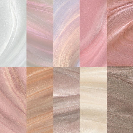 Pearlescent - Astral Gel Couleur, 10pcs Set Apres Nail