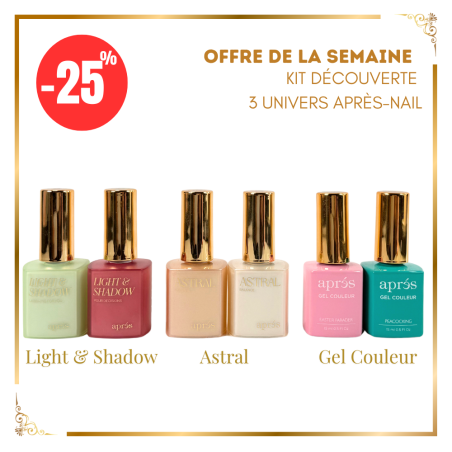 Kit Découverte  3 Univers Après-Nail