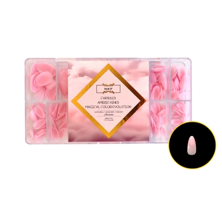 CAPSULES AMERICAINES MAGICAL COLOR EVOLUTION NATURAL AMANDE COURT AURORE NKF 300pcs