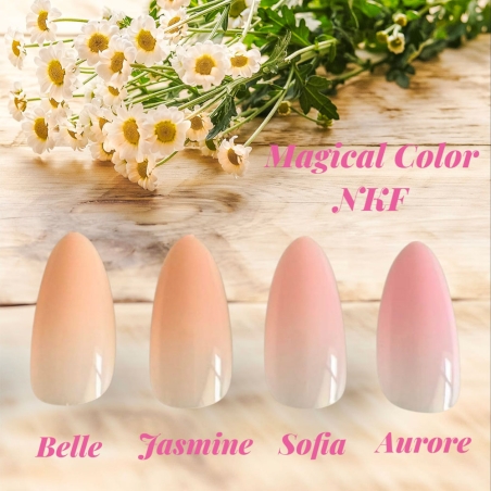 CAPSULES AMERICAINES MAGICAL COLOR EVOLUTION NATURAL AMANDE MEDIUM SOFIA NKF 300pcs