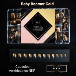 CAPSULES AMERICAINES NKF Natural Carré Court BABY BOOMER DORE