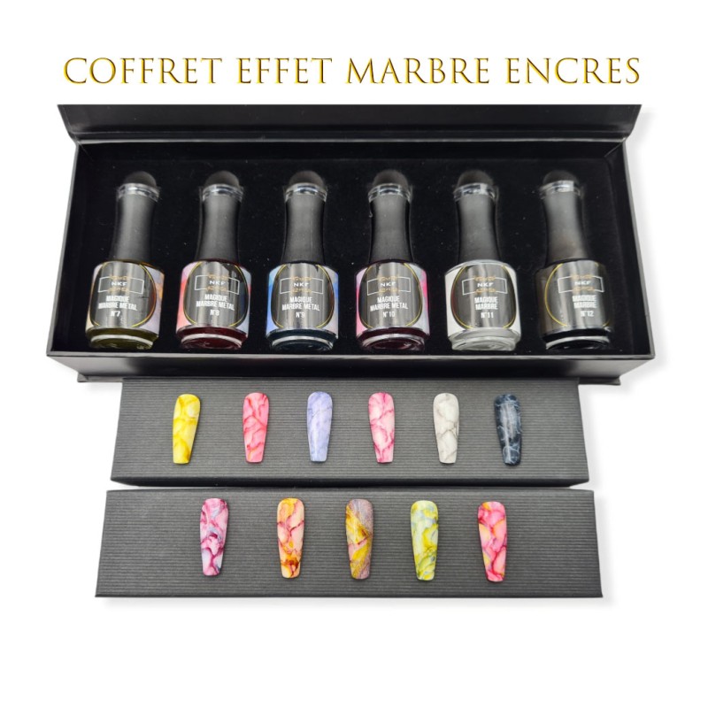 COFFRET MAGIQUE MARBRE METAL NKF