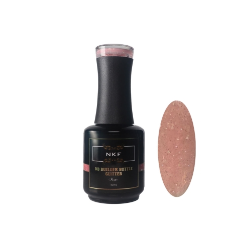 GLITTER BB BUILDER GEL BOTTLE NKF ANSE double performance