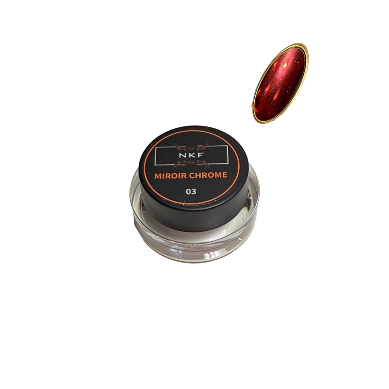 MIROIR CHROME NKF 03 ROUGE...