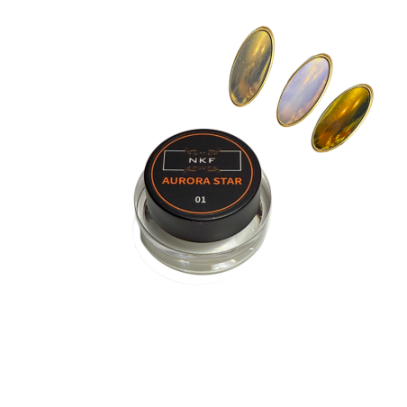 AURORA STAR NKF 01 GOLD AMBER