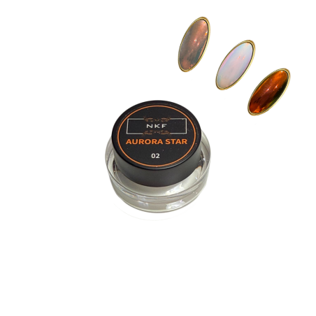 AURORA STAR NKF 02 ROUGE MYSTERE GOLD