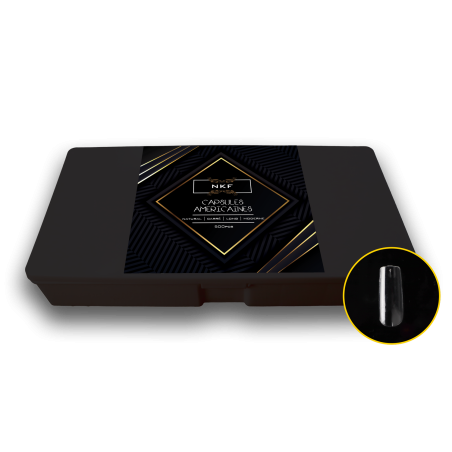 CAPSULES AMERICAINES NKF Natural Carré Long Moderne 500u
