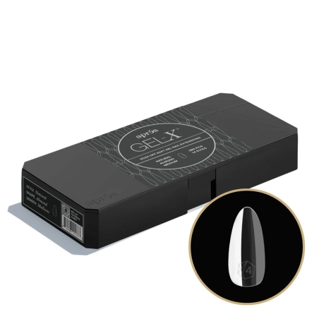 CAPSULES Gel-X ® Natural Almond Medium Box of Tips - Mini (14 sizes, 280pcs)