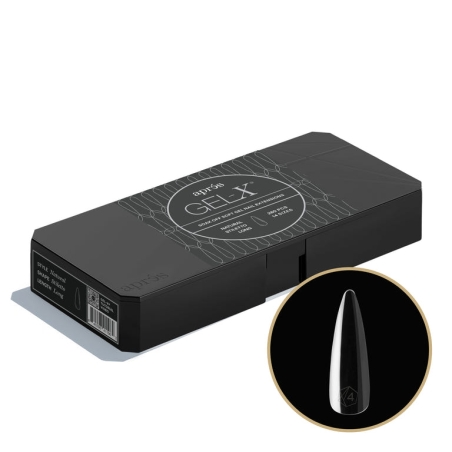 CAPSULES Gel-X ® Natural Stiletto Long Box of Tips - Mini (14 sizes, 280pcs)