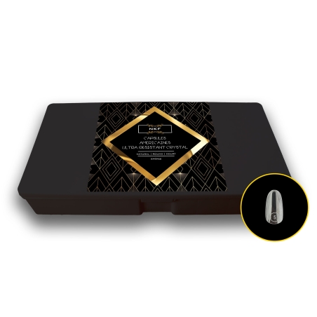 CAPSULES AMERICAINES NKF ULTRA RESISTANT CRYSTAL NATURAL ROUND COURT V2 640u