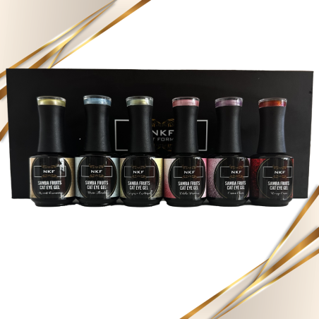 COFFRET SAMBA FRUITS CAT EYE GEL NKF 4+2