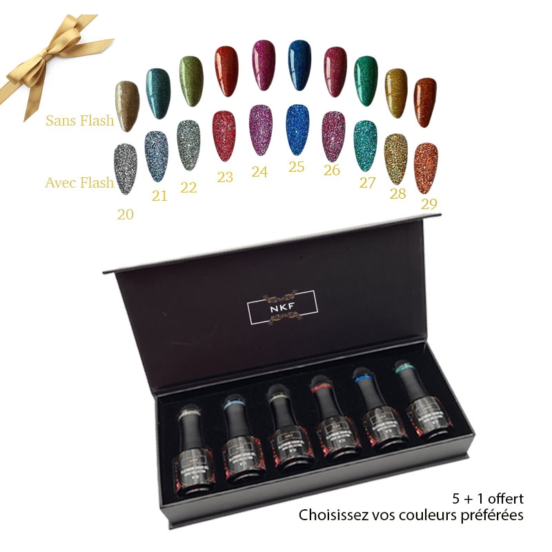 PLATINIUM SUGAR GEL VIVID COLLECTION NKF N°24