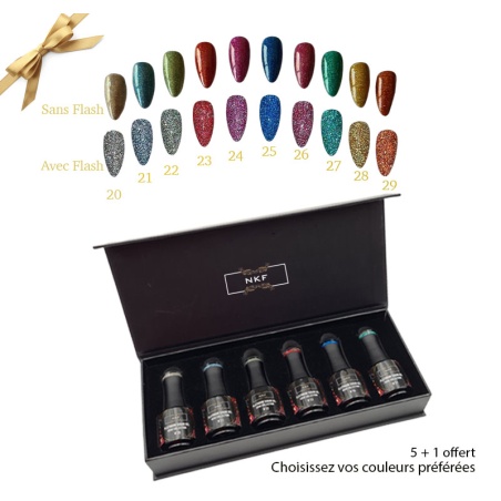 PLATINIUM SUGAR GEL VIVID COLLECTION NKF N°24