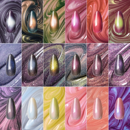 Prismatic 18pcs Gel Couleur Set
