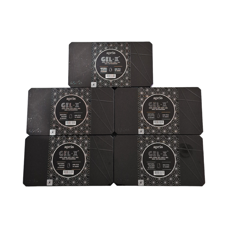 SET CAPSULES GEL-X EXTRA COURT