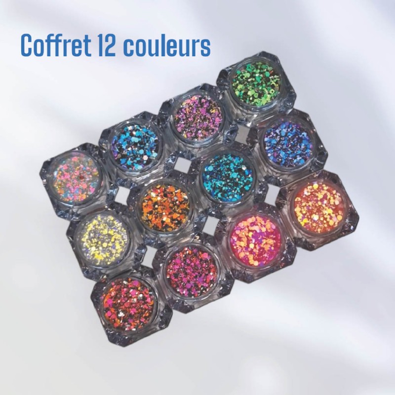 COFFRET STAR RFELECTIVE GLITTER NKF