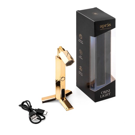 OMNI LIGHT GOLD GEL-X  APRES NAIL LAMPE LED