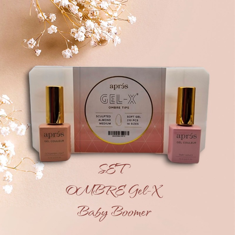 SET OMBRÉ GEL-X® BABY BOOMER