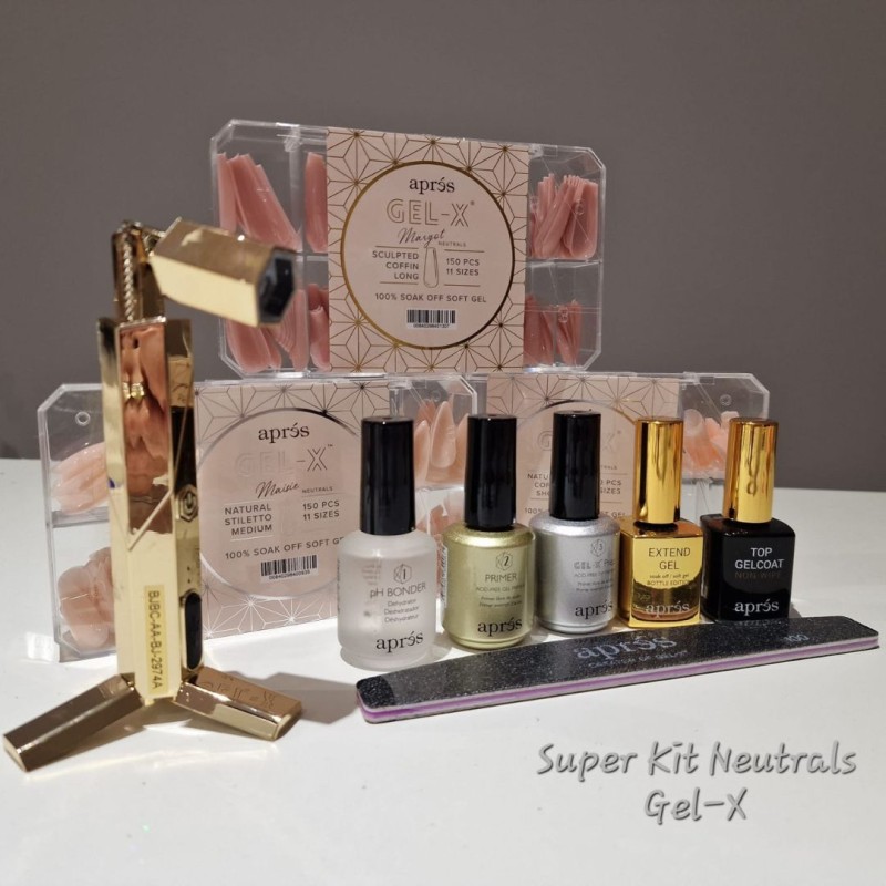 Super Kit Triple Neutrals Gel-X